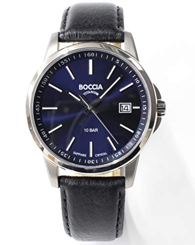 Часы Boccia Titanium 3633-01 Черные