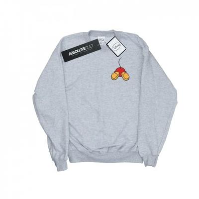 Herren-Sweatshirt mit Mickey-Mouse-Aufdruck auf der Rückseite der Brust
