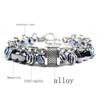 Retro Beaded Bracelet Iron Chain Bracelet Men's Bracelet