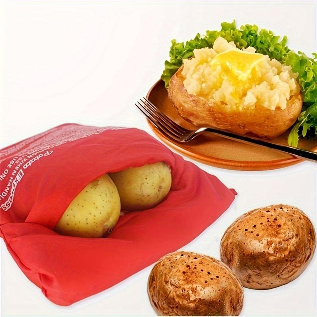 Mikrowellen-Kartoffelbeutel für Ofenkartoffeln Kartoffeln und Tofu, Küchenaufbewahrungsbeutel zum Kochen