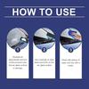 Auto Glass Cleaner Paste - Oil Film & Dirt Remover, Rainproof & Waterproof Windshield Protection, 140g for Cars, Trucks & SUVs