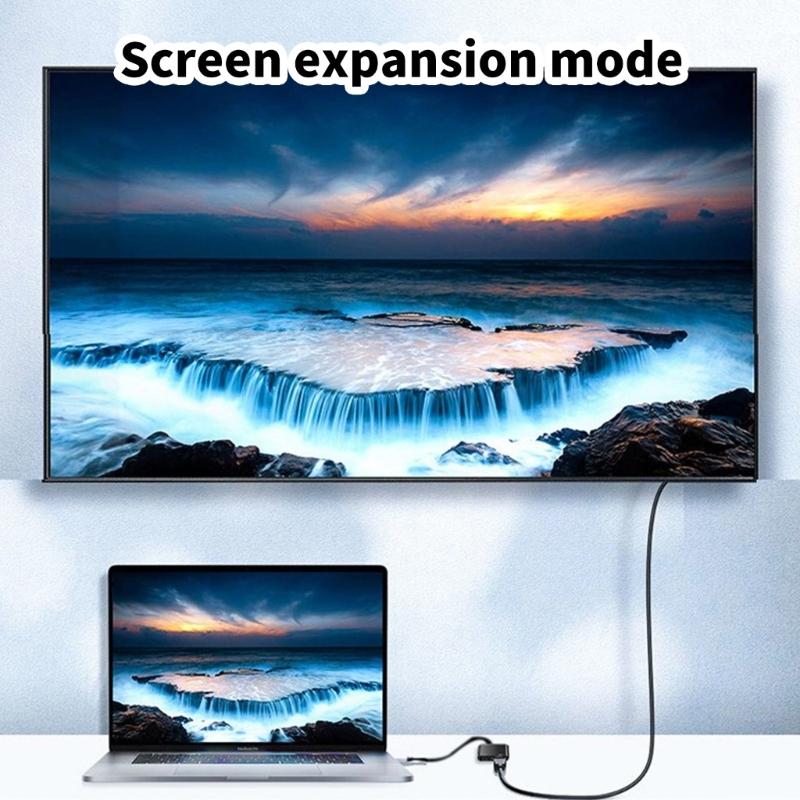 VGA To HDTV Converter With 3.5mm Auditory Support 1080P Resolution VGA Splitter For PC Laptop TV Projectors