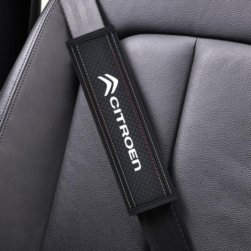 Car Safety Belt Shoulder Pad For Citroen C1 C2 C4 C5 C3 C4L C8 Berlingo Xsara Picasso crosser C-ELYSEE JUMPY NEMO Accessories aiu256