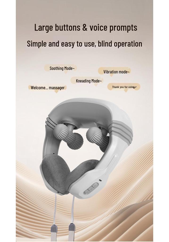 Smart Kneading Neck and Cervical Spine Massager - Neck Protector and Gift
