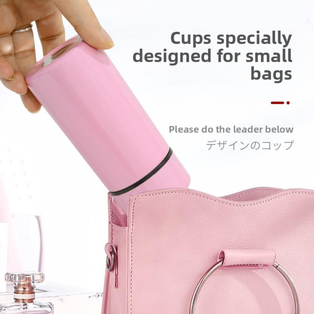 Mini Water Bottle 160ML Micro Vacuum Insulation Metal Thermos Bottle Leak Proof and Spill ProofSuitable for Beverages Coffee Tea