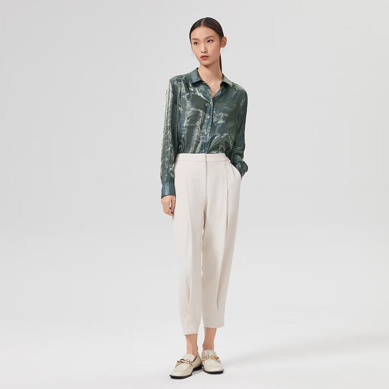 OVVOVV Women's Classic Retro Tapered Cropped Cooling Pants