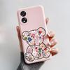 For Oppo A18 A38 Case Cute Bear Frog Cartoon Soft Silicon Phone Case For Oppo A38 4G A 38 OppoA38 CPH2579 6.56" Back Cover Capas
