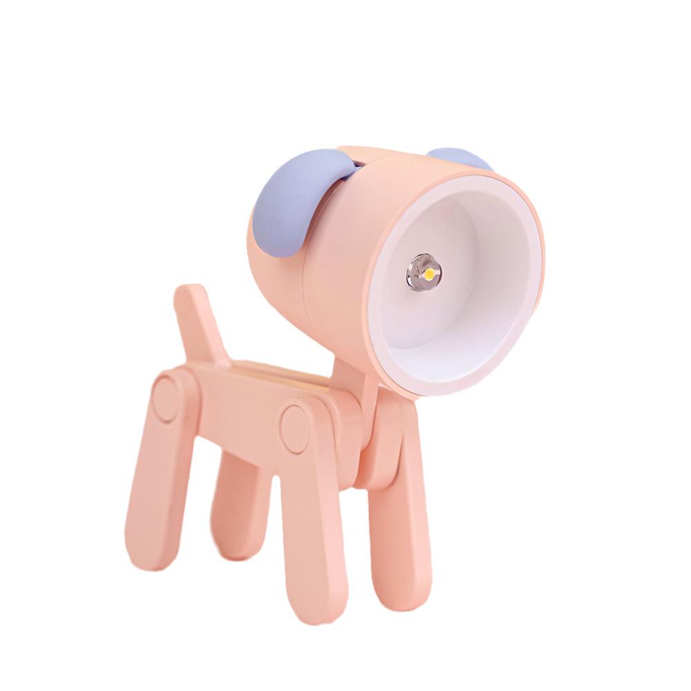 Spotted Puppy Mini Night Light - Cute DIY Cartoon Lamp for Desk