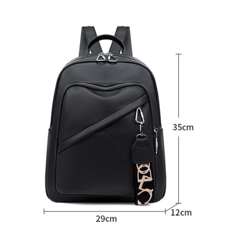 New Stylish and Simple Women's Soft Leather Backpack