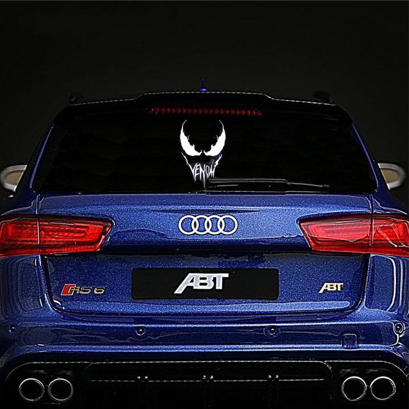 Iron Man Venom Avengers Car Stickers - Creative Reflective Motorcycle Decals