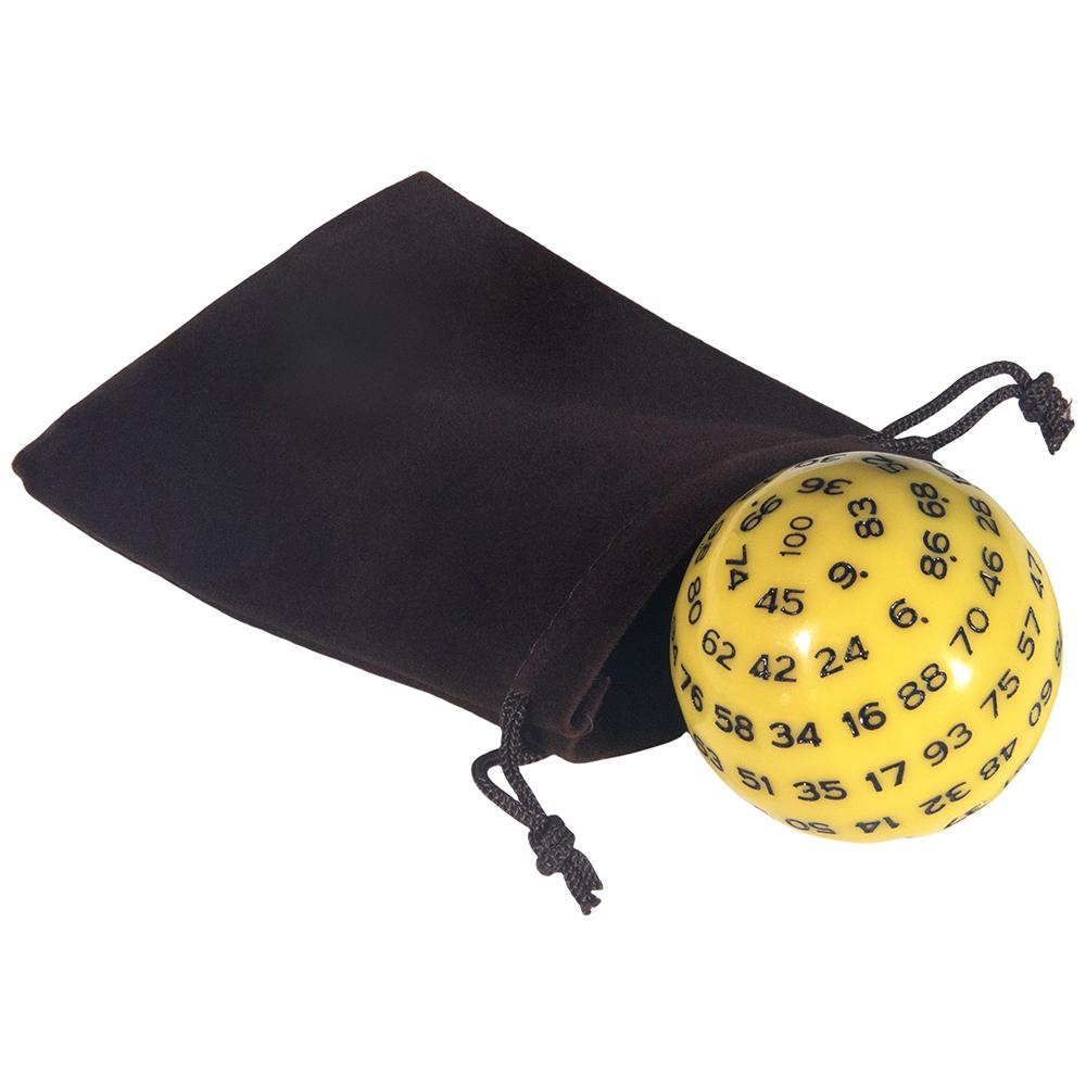 D100 Dice DND Polyhedral Dice with Bag Game for DND Role Playing Game