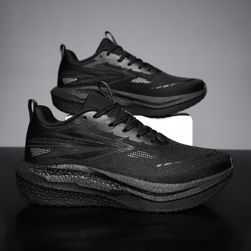 2026 Luftpolster Laufschuhe Sportschuhe Karbonplatte Marathon Herren Sport Atmungsaktiv Leicht Damen Rutschfeste Sneaker