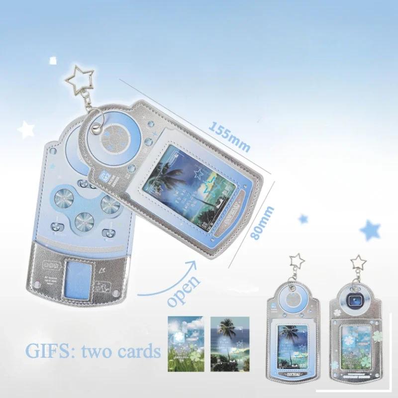 

Креативная ПУ фоторамка в форме ретро цифровой камеры, держатель для фотокарточек с цепочкой, серебристые фоторамки для девочек, оптом