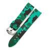 Curved Silicone Watch Strap with Arc Design (18/19/20/21/22/24mm)
