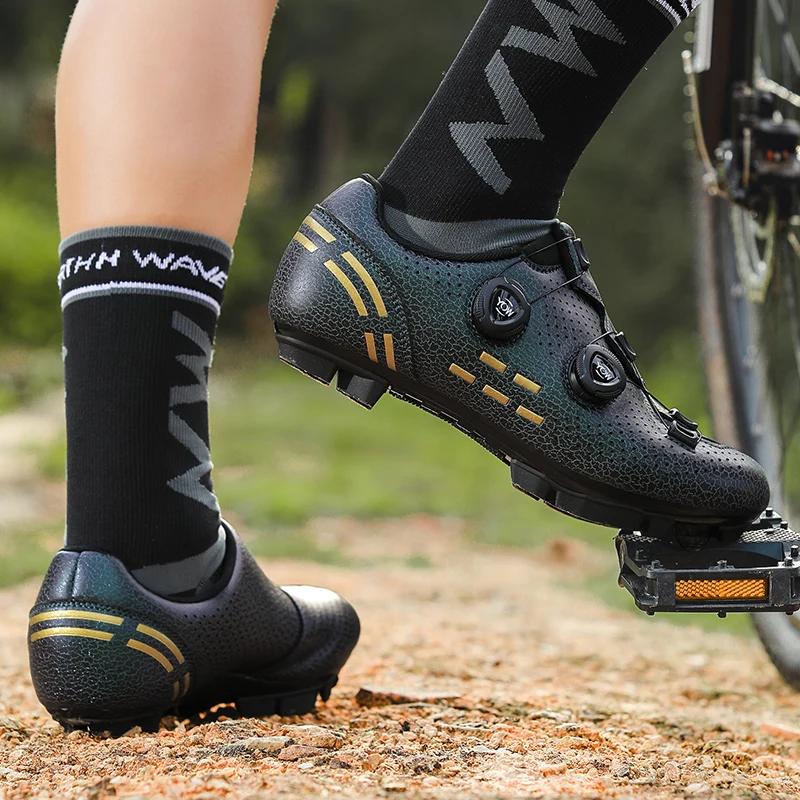 MTB Cycling Shoes Mountain Bike Shoes Men Women Anti-Slip Indoor Cycling Shoe SPD Cycling Racing Outdoor cleats shoes