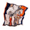 Hengyuanxiang Dream Horse Print Square Scarf