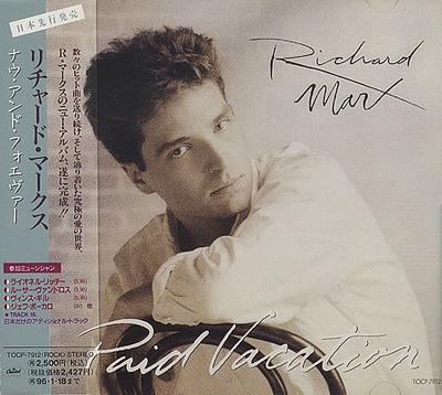 CD RICHARD MARX - Vacaciones pagadas TOCP7912 Capitol Records 1994 Japan Rock Usado