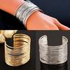 Women  Statement Bracelet Bangles Dress Luxury Vintage Multilevel Bangle