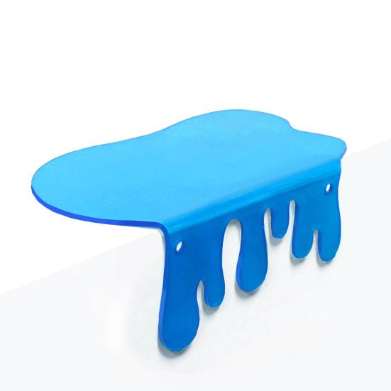 Yousheng Storage Rack Acrylic Small Wall Shelf Strong Load-bearing Vibrant Color Wall Mount Storage Organizer Display Rack