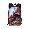 Large Capacity Printed Backpack with Adjustable Straps Durable Material Suitable for School Travel Work and Daily Use
