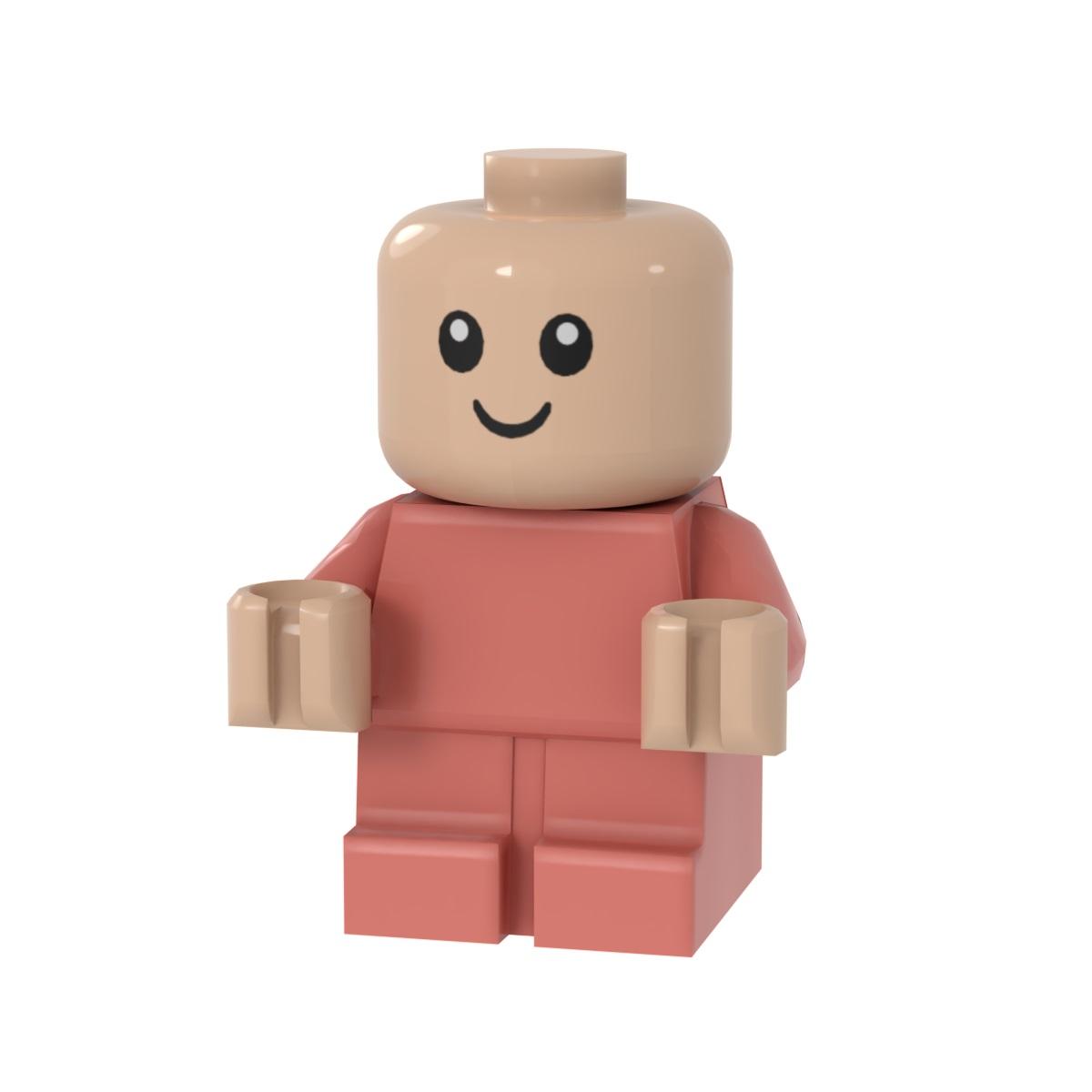 

Младенцы Строительные блоки Игрушки MOC Кирпичи DIY Детская коляска Детские подарки 5PCS