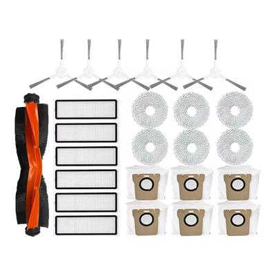For Xiaomi Robot Vacuum X20 + /X20 Plus Parts Accessories Main Side Brush Hepa Filter Mop Cloth Dust Bag Replacement