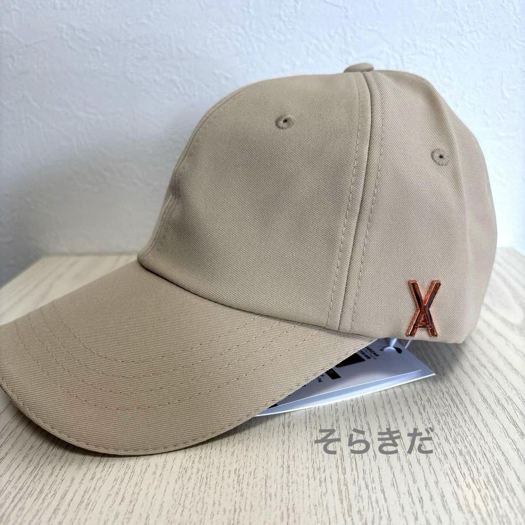 [USED] Limited-time offer: VARZAR 643 genuine beige cap in rose gold. Used by Mina.
