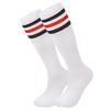 Dreistreifige Wadenstrümpfe Tanzsocken Cheerleading-Performance Fußballsocken Golfsocken Und Kniestrümpfe Mittellange Socken