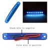 Side Marker Light,1pc Blue -24V 9LED Cab Marker Light,Indicator Light Front Rear Side Light