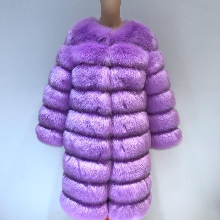 New Fur Coat for Women, Medium Length, Slim Fit, Versatile Coat, Fur and Fur Integrated Coat for Women