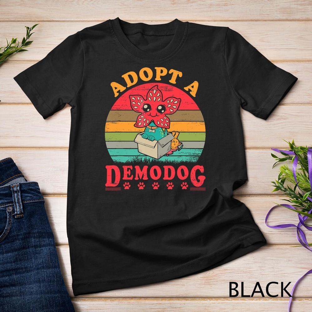 Adopt A Demodog Funny Dog Lovers Unisex T-shirt L