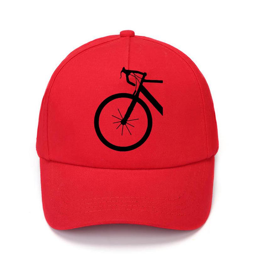 Mountain Bike Heartbeat Funny Black Cap Solid Color Baseball Cap Snapback Caps Casquette Hats Hip Hop Dad Hats Men Women Unisex