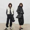Autumn and winter new soft puffs fluffy hooded goose down vest women's light sleeveless vest loose vest jacket