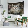 Realistic Cat Wall Tapestry Animal Art Print Home Decor For Bedroom Living Room Pet Lover Gift Boho Style Hanging Decoration
