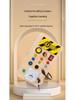 Interactive LED Busy Board: Wooden Educational Toy with Electronic Switches for Kids