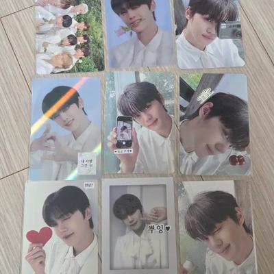 ZB1 2023 Fancon Kim Kyubin Trading Card Batch of 9 Andouble