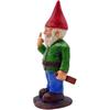 Garden Gnome,3d Dwarves,polyresin Outdoor Middle Finger Gnome Statue
