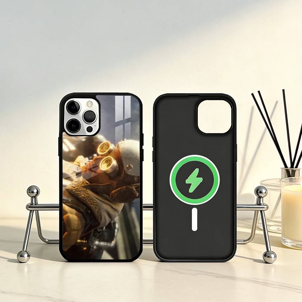 

H-HOT GAME A-ARC Raiders Phone Case For iPhone17,16,15,14,13,12,11 Plus,Pro Max Magnetic For Magsafe Wireless Charging iPhone15PRO