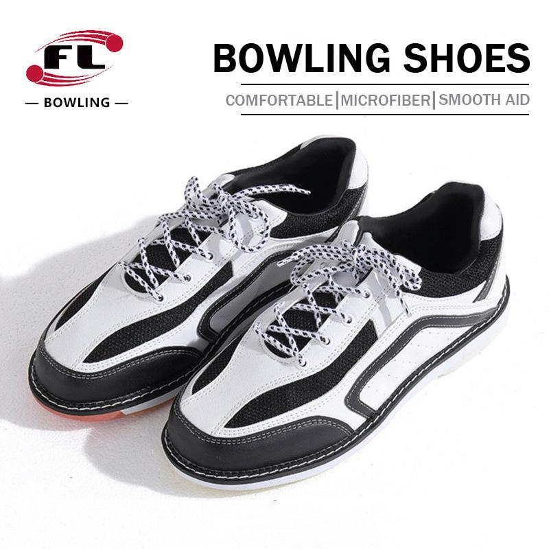 Brand FL Pro Unisex Bowling Shoes Size 35-46 Domestic Creole Bowling Equipment with Pu Leather Upper Bowling Sneakers D-11