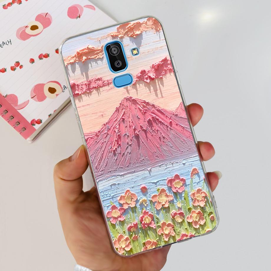 For Samsung Galaxy J8 2018 Silicone Soft Phone Case for Samsung J8 2018 J810F J810 Back Cover For Samsung J8 J 8 2018 Clear Capa