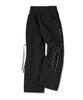 Keuleogsi Side Lace-Up Wide Pants Black