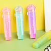 1pcs Kawaii Jelly Eraser Pencil Cute Push-pull Pen Shape Rubber Korean Stationery Cute School Supplies Pencil Eraser for Kids