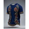 Trending Hot Sale Norway Style 3D Print Athletic T-shirt Soft Breathable Quick Dry Fan Shirt Casual Outdoor Sportswear Vintage