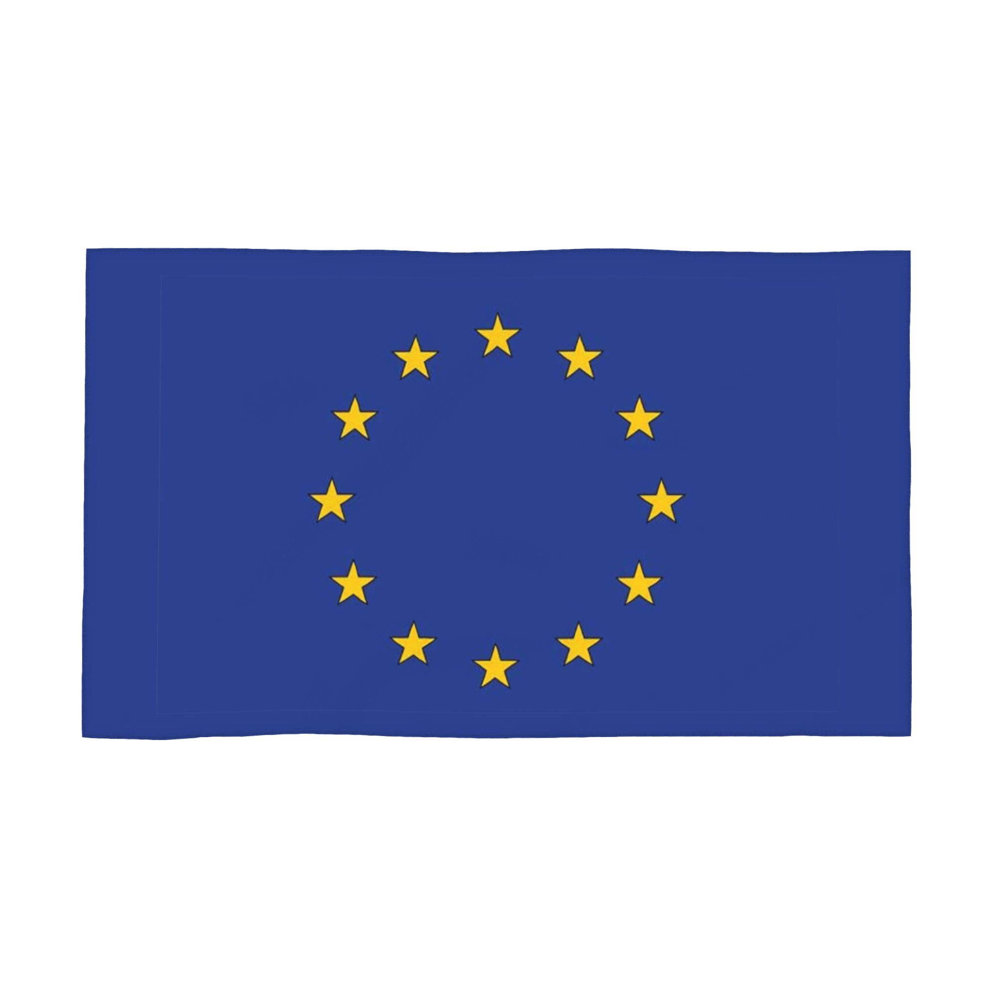 

European Union EU Flag Soft Face Towel Quick Dry Pool Bath Cotton Towels Breathable W30*H60(CM)