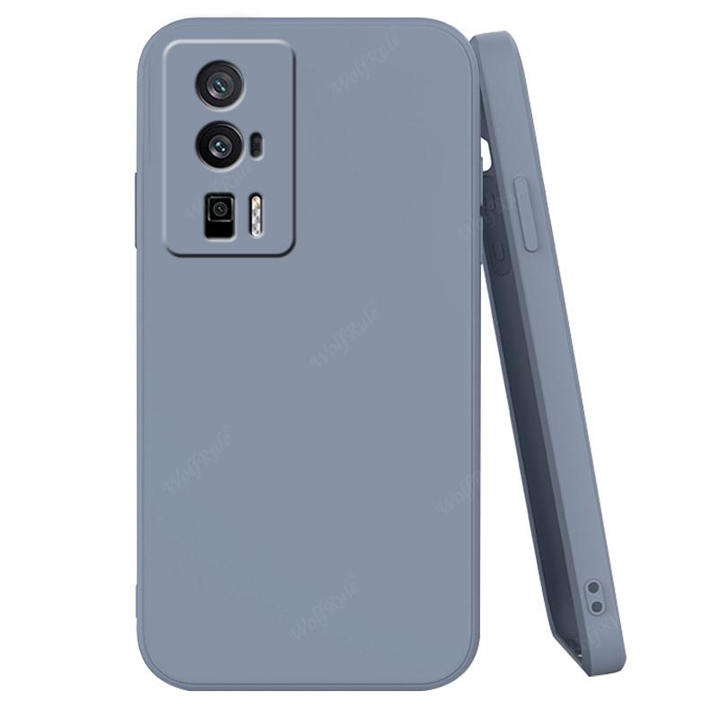 Für Poco F5 Pro Hülle Abdeckung Xiaomi Poco F5 Pro Capas Flüssigsilikon TPU Weiche Hülle Poco M5S M4 M5 X3 X4 X5 5G F3 F4 F5 Pro Hüllen