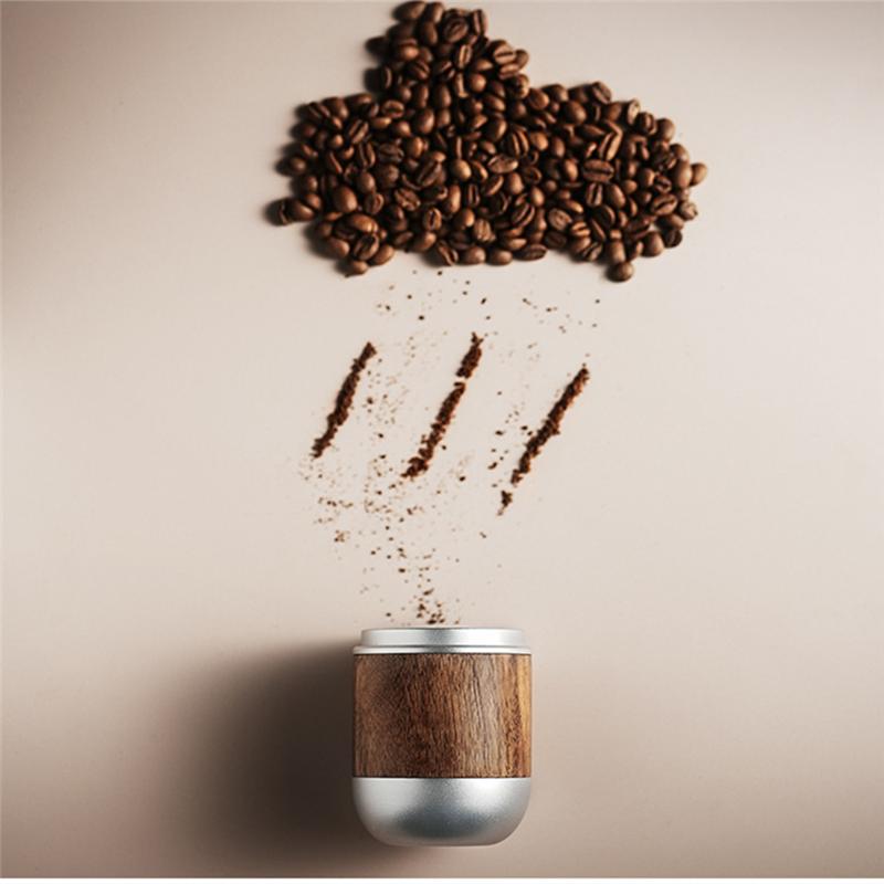 ABNO-Aluminum Alloy For Espresso Dose Cup 58Mm Coffee Bean Dosing Cup For Espresso Machine Accessories