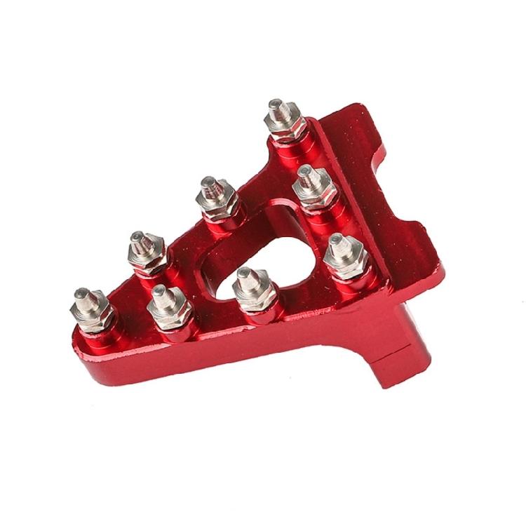

Motorcycle Brake Pedal Step Plates For CRF50 XR50 Bikes Nonslip Surfaces Enhanced Riding Safety красный