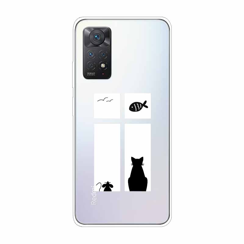 For Xiaomi Redmi Note 11 Pro 5G Case Transparent Soft TPU silicon Phone Cover For Xiaomi Redmi Note11 Pro 4G Case Clear Funda