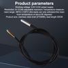 Ds18B20 Waterproof Encapsulated Stainless Steel Ds18B20 18B20 Temperature Sensor Temperature Probe Cable Length 1M For Ard
