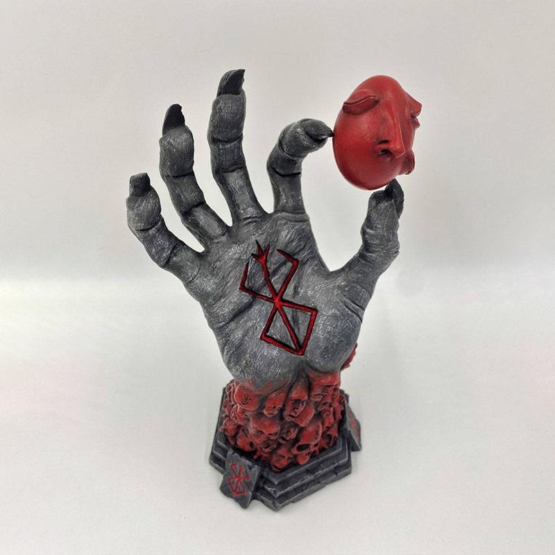 Berserk Hand Of God Resin Anime Figure Berserk Guts L Action Figure Black Swordsman Figurine Collectible Model Doll Toys
